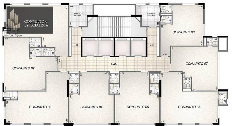 Andar Corporativo para alugar, Higienópolis São Paulo - SP Foto 14